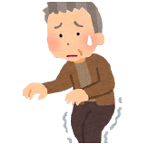パーキンソン症状のイラスト